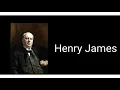 Henry James