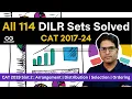Lagu All 114 DILR Sets Solved | CAT 2017–2024 | CAT 2019 Slot 2: Distribution | Set 82 #cat2025