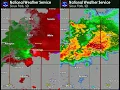 Radar Loop for Brief Tornado and Straight Line Wind Damage near Brookings SD