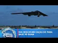 Download Lagu EUA deslocam caças B2 para base de Guam | Jornal da Band