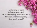 The Smiths - Sheila Take a Bow (Lyrics)