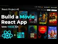 React JS Tutorial - Build Movie React App with API Filter Sort Dark Mode