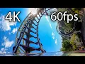 Corkscrew front seat on-ride 4K POV 60fps Silverwood Theme Park