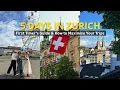 Everything We Did in Zurich in 5 Days And What We d Skip A First-timer Guide