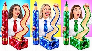 Ruby, Diamond and Emerald Girl at School | Prank Wars by Multi DO Girls