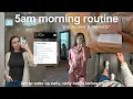 my 5AM morning routine before working 9-5 how to wake up early morning rituals working out