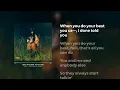 SZA - Open Arms (feat. Travis Scott) (Lyrics)