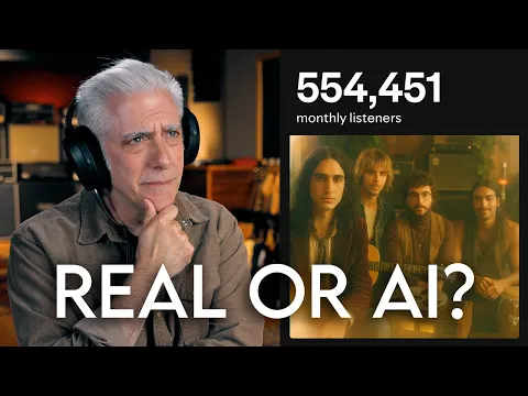 Video Thumbnail: So It Begins...Is This A Real Band Or AI?