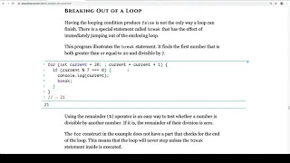 Eloquent JavaScript Read-Along - Program Structure
