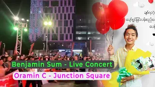 Download Benjamin Sum - LIVE Concert | Oramin C, Junction Square, Yangon (Cover song) MP3