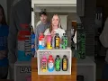 Family bottle match challenge