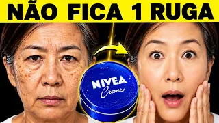 TENHO 65 SEM RUGA - MISTURO no CREME NIVEA e SOME + RÁPIDO.