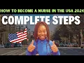 Complete Guide How to Register as a Nurse in the USA for Internationally Trained Nurses USRN