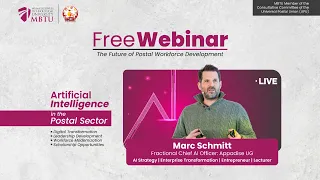 MBTU Webinar - AI for the Postal Sector with Marc Schmitt