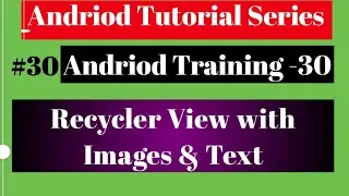 Android tutorial 2018 - 30