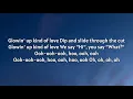 glowin up lyrics