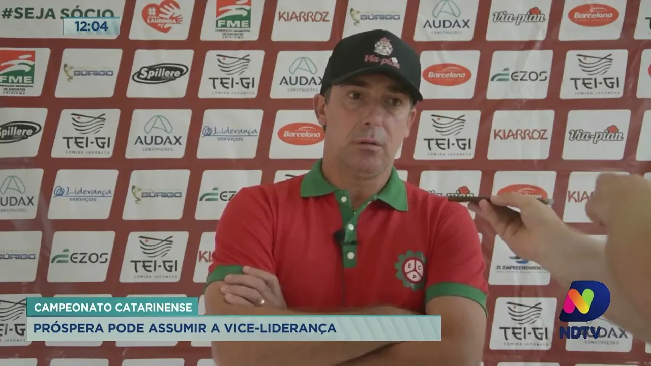 Próspera entra em campo podendo conquistar a vice-liderança do Campeonato Catarinense