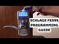 How to Schlage FE595 Keypad Door Lock