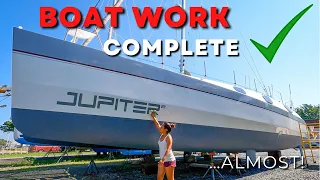 BOAT WORK complete EP78 – Sailing Life on Jupiter