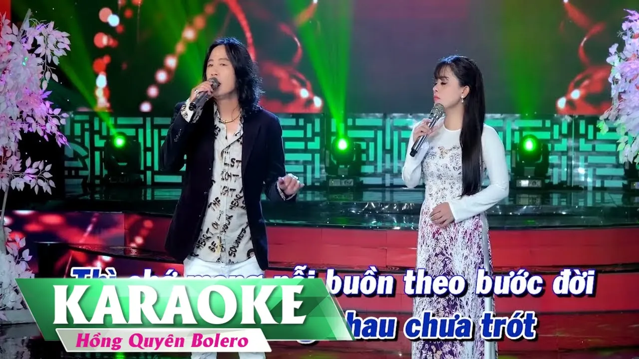 KARAOKE - Hai Lối Mộng | Song Ca Beat Chuẩn | Hồng Quyên & Vũ Duy