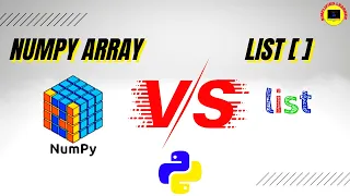 List vs NumPy Array Shocking NumPy Array is times faster than List Solved with Proof