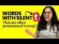 Download Lagu How To Pronounce Silent Letter Words With /t/?  Mispronounced English Words #pronunciation #shorts