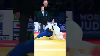 حركة أوشي ماطا رائعة من المصارع الياباني Judo 