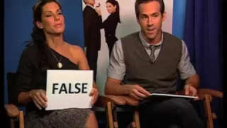 Sandra Bullock and Ryan Reynolds true or false quiz - The Proposal