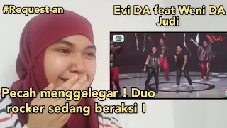 Download Reaction Evi DA2 feat Weni DA3 - Judi | Konser Kemenangan D'Academy MP3