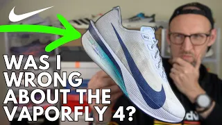 WAS I WRONG about the NIKE VAPORFLY 4