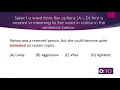 English Language - Grade 10 Sentence Completion Using Synonyms