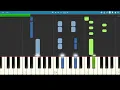 Wishing - by Alexis Ffrench - Synthesia Piano Tutorial - bestpianocla6