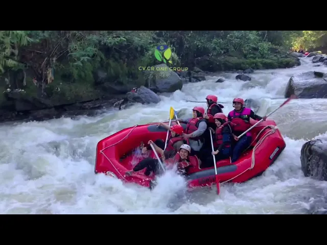 Video rafting Sungai Cisadane Bogor bersama CR ONE GROUP