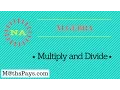 Algebra Multiplying Dividing