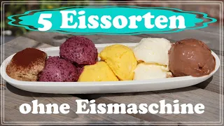 Cremiges Himbeer oder Erdbeer Softeis selber machen DIY - Thermomix TM5 / Soft Ice Cream - ENG SUB. 