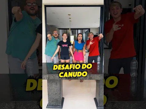 DESAFIO DO CANUDO #shorts