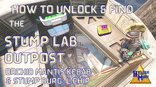 How To Find The Stump Lab Outpost Orchid Mantis Kebab Stump Burg-L Chip Easy Grounded Guides