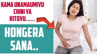 JE Maumivu Chini Ya Kitovu Ni DALILI YA MIMBA CHANGA Mimba Signofpregnancy 