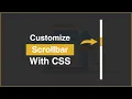 Arabic HTML CSS Tutorials - Customize Scrollbar With CSS