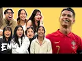 Download Lagu Asians React to Cristiano Ronaldo's 50 Legendary Goals Impossible To Forget!