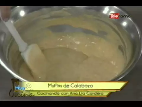 Muffins de calabaza