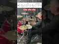 Lagu Cha cha cha Drum rhythm #drums