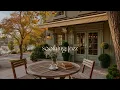 Soothing Outdoor Jazz At Cozy Coffee Shop - Quiet Jazz With Relaxing Cafe Atmosphere To Read Work