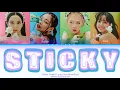 Download Lagu BLACKPINK - Sticky By KISS OF LIFE Lyrics (Color Coded Lyrics)