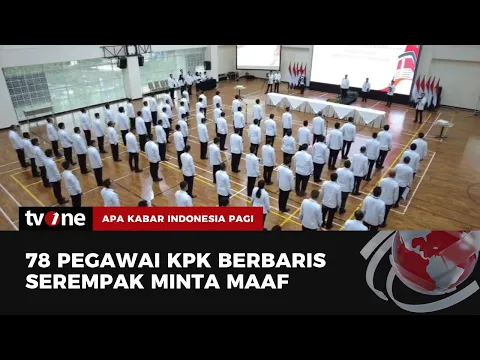 78 Pegawai KPK Terlibat Pungli Minta Maaf Secara Terbuka