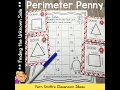 Perimeter Find the Missing Side Center Games Task Cards and Printable Worksheets
