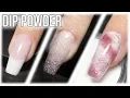 3 DIP POWDER Nail Designs French Ombre Marble