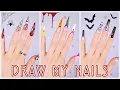 Subscribers Draw My Nail Designs Halloween Edition