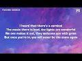 John Michael Howell - Carnival (Lyrics)