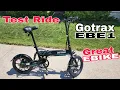 Gotrax EBE1 EBIKE Test Ride Best first Electric Bike